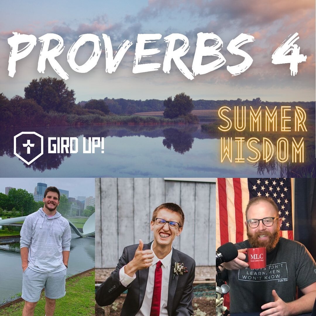 @levistelljes and @kostia_skor were in the house today&mdash;hear our musings on Proverbs 4 on the Gird Up Podcast! Link in bio! #proverbs #wisdom #bibleverse #biblestudy #godlyman #menwholovejesus #jesuslovesyou