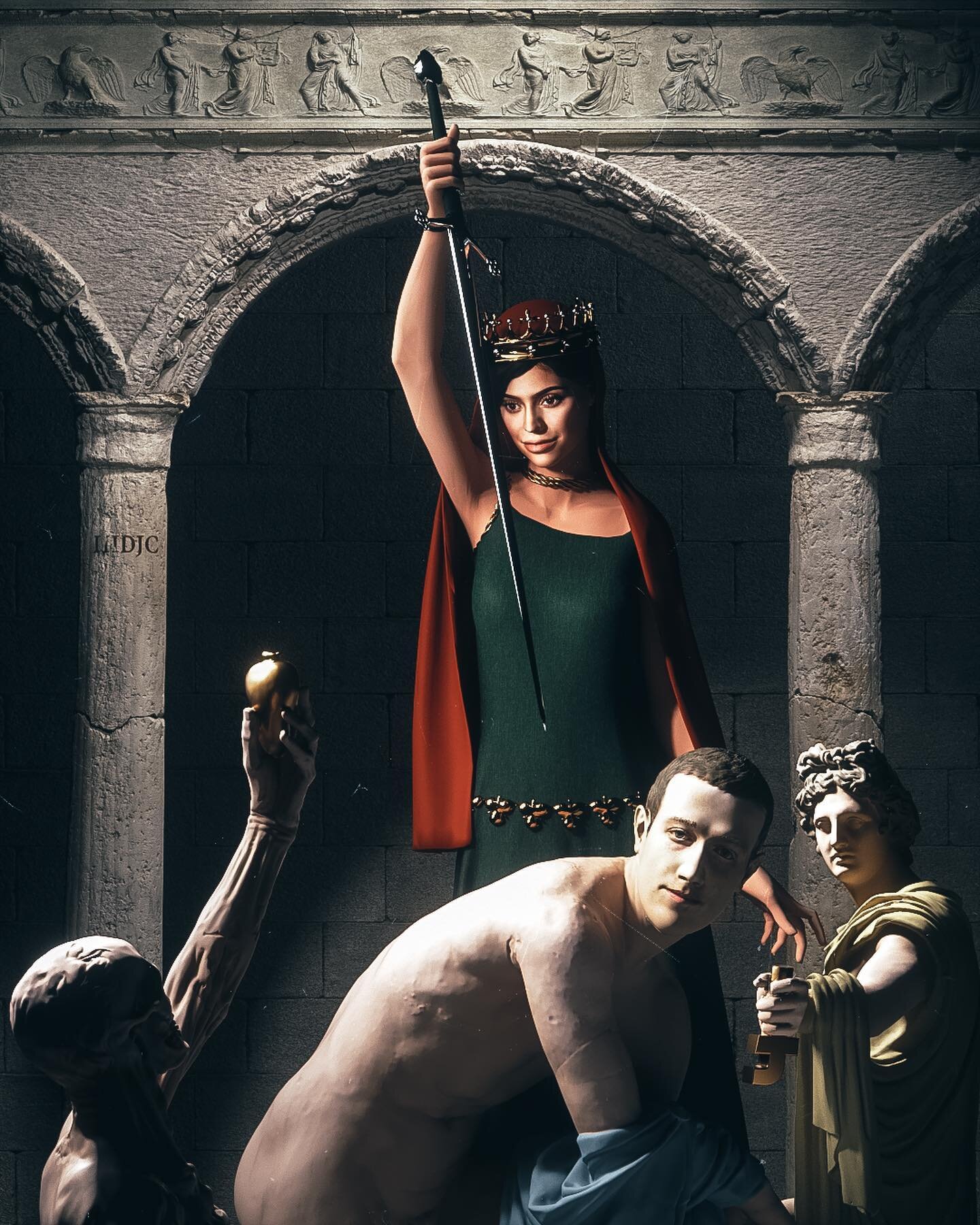 Kylie Murks Zuckerberg -2020 AD, IIIDJC
I always wanted to test out this style. Pretty happy with the end result
.
.
.
.
#cinema4d #c4d #maxon #otoy #octanerender #adobe #aftereffects #everyday #render #dailyrender #3d #barque #surreal #abstract #art