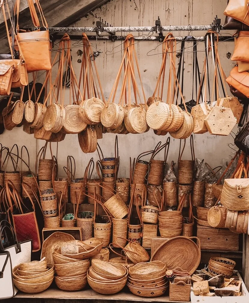 Bali Bags at the Market
