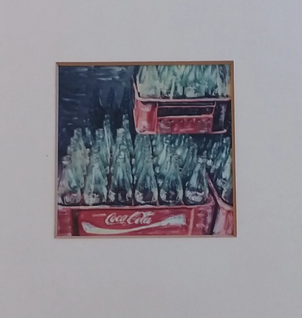 Glenn McKay, Coca, Altered SX-70 Photograph, 1986