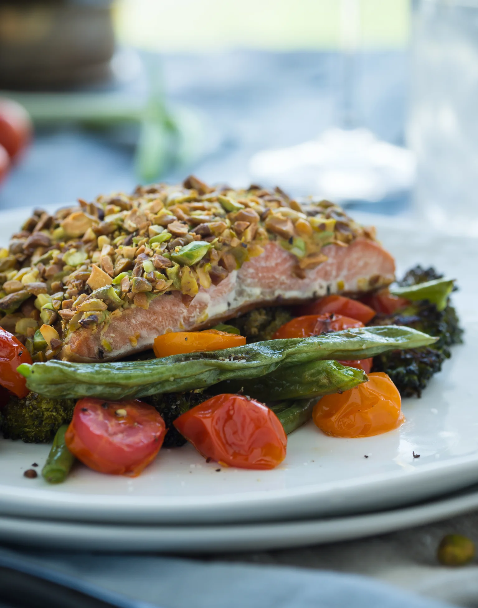Pistachio-Encrusted Salmon