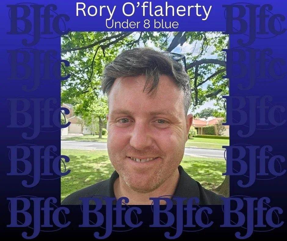 excited to share the latest addition to the club rory o&rsquo;flaherty to coach the new young guns u8 blue 💙🤍