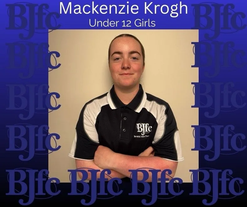 we are excited to announce Mackenzie Krogh is returning as the under 12 girls coach for 2026 with a little help from Troy Donegan who will be her assistant coach, we look forward to what these two coaches can bring to the next season for our girls