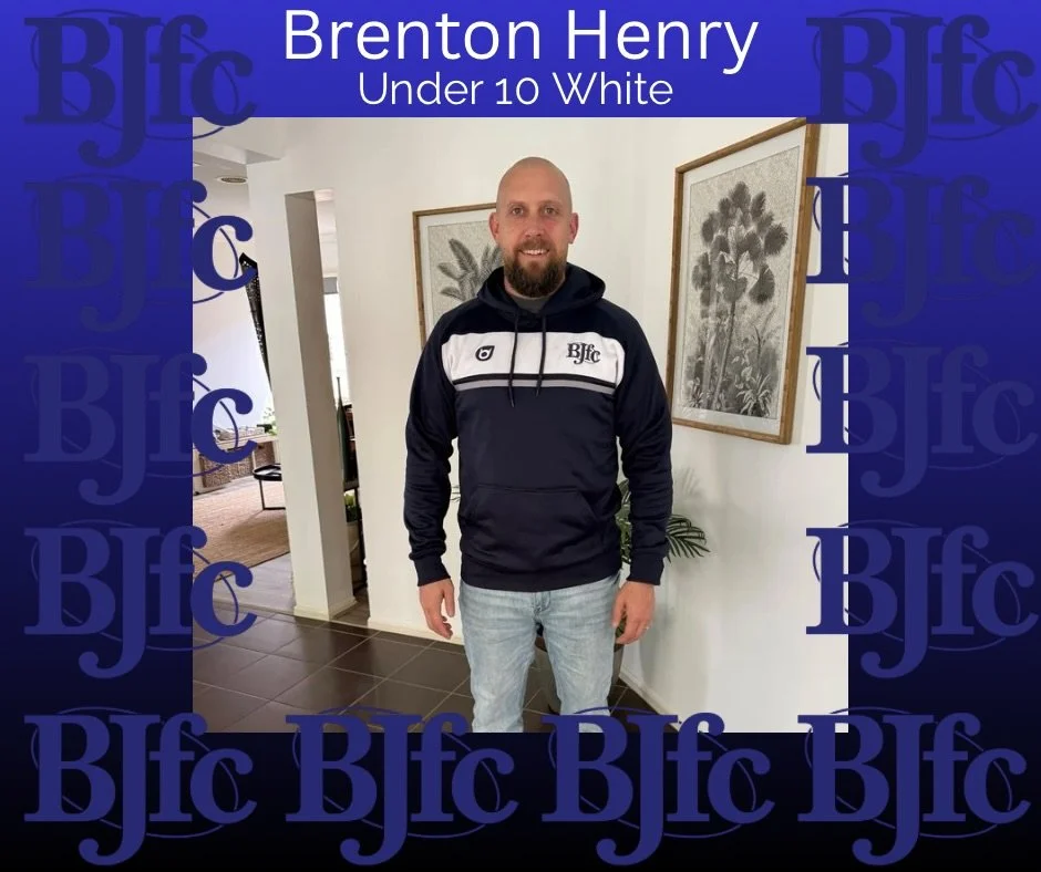 We are excited to announce another returning coach, Brenton henry as the under 10 white coach, we are looking forward to what u can bring to the 2026 season.