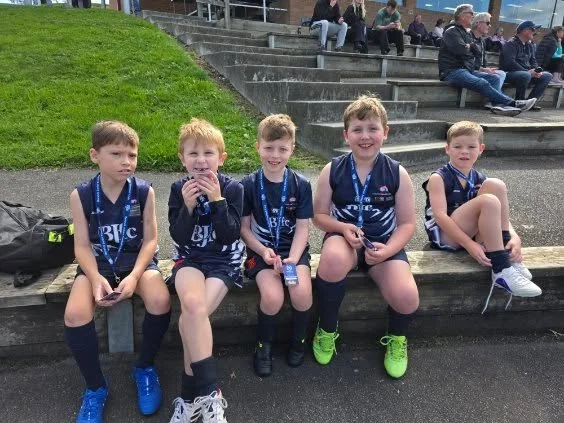 A big thankyou to our Under 8 Blue team for coming down to @berwickfootballclub on Saturday to play a grid game during half time of the senior game.

We hope you all had an amazing time and enjoyed warming up with the big boys!