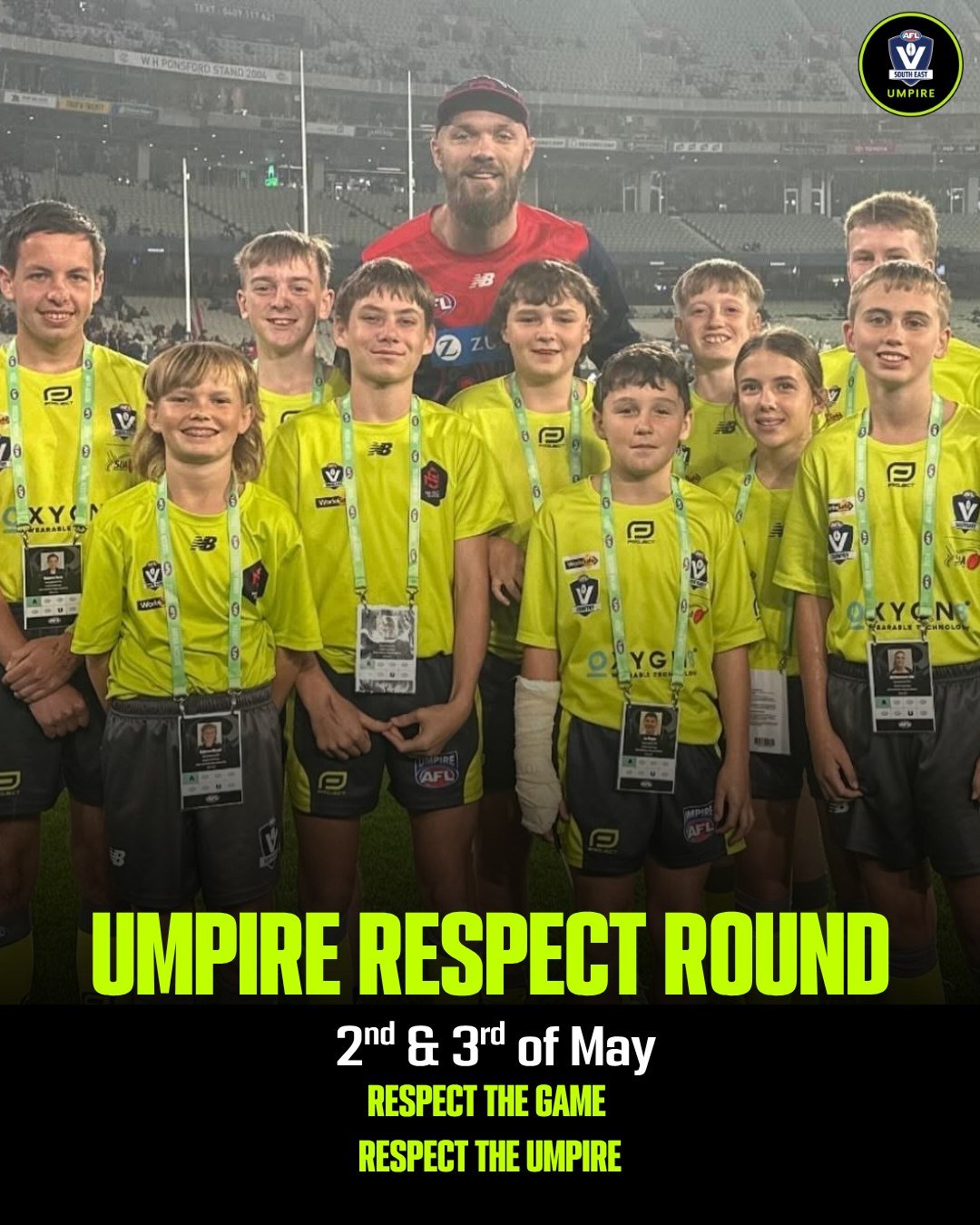 Thankyou to all of our umpires who really, without them we don't get to play!

We hope that you feel the love today and throughout the season for all of your hard work!