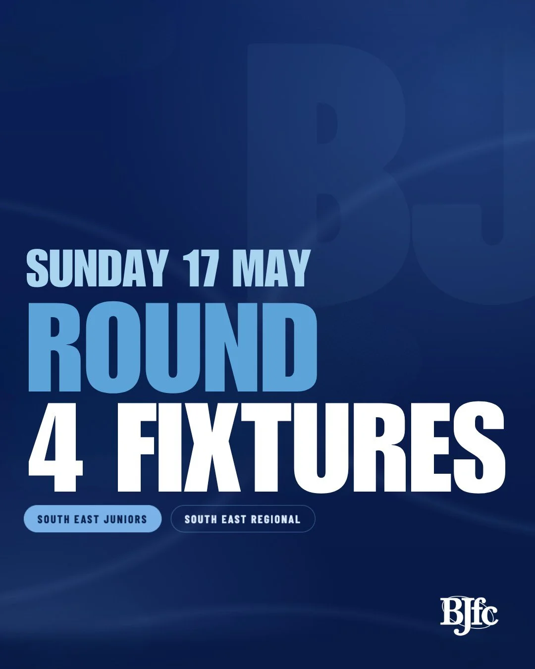 Swipe to see this weekend's fixtures ➡

‼️ U12 Boys White have a bye this week.

More details - link in bio. Go Wickers! ⚪🔵