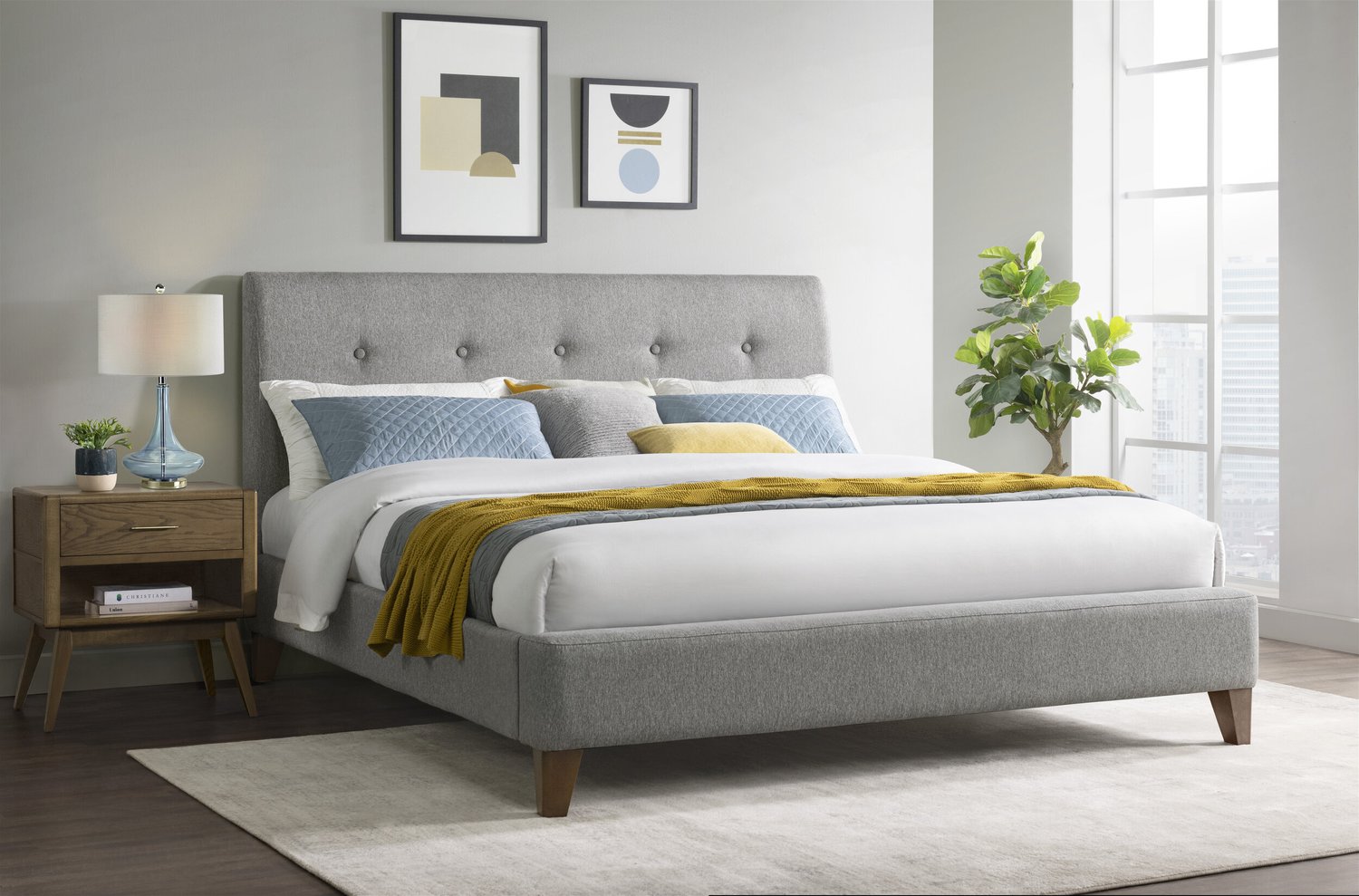 Asher Upholstered Bed — Northridge Home