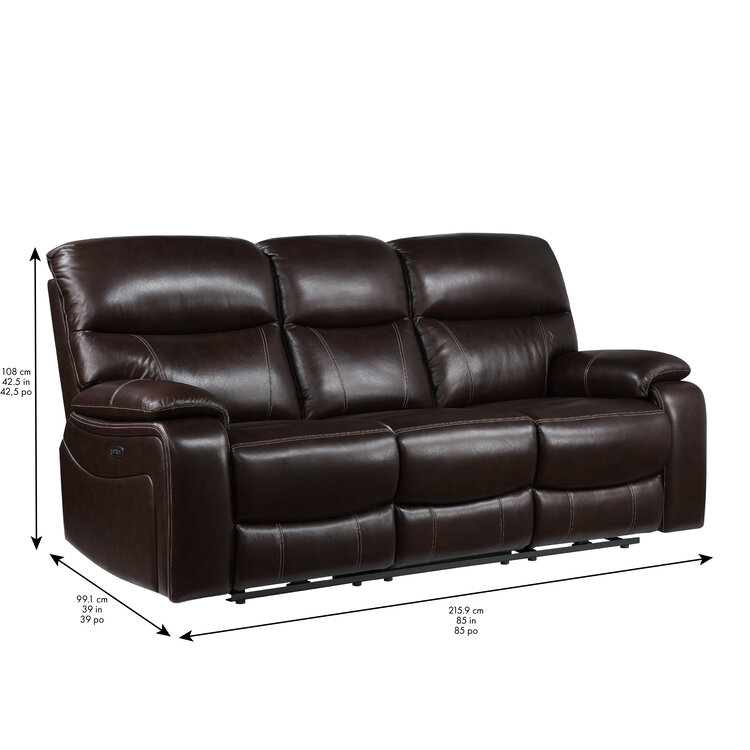 Fallon Collection Northridge Home, Best Leather Couches With Recliners