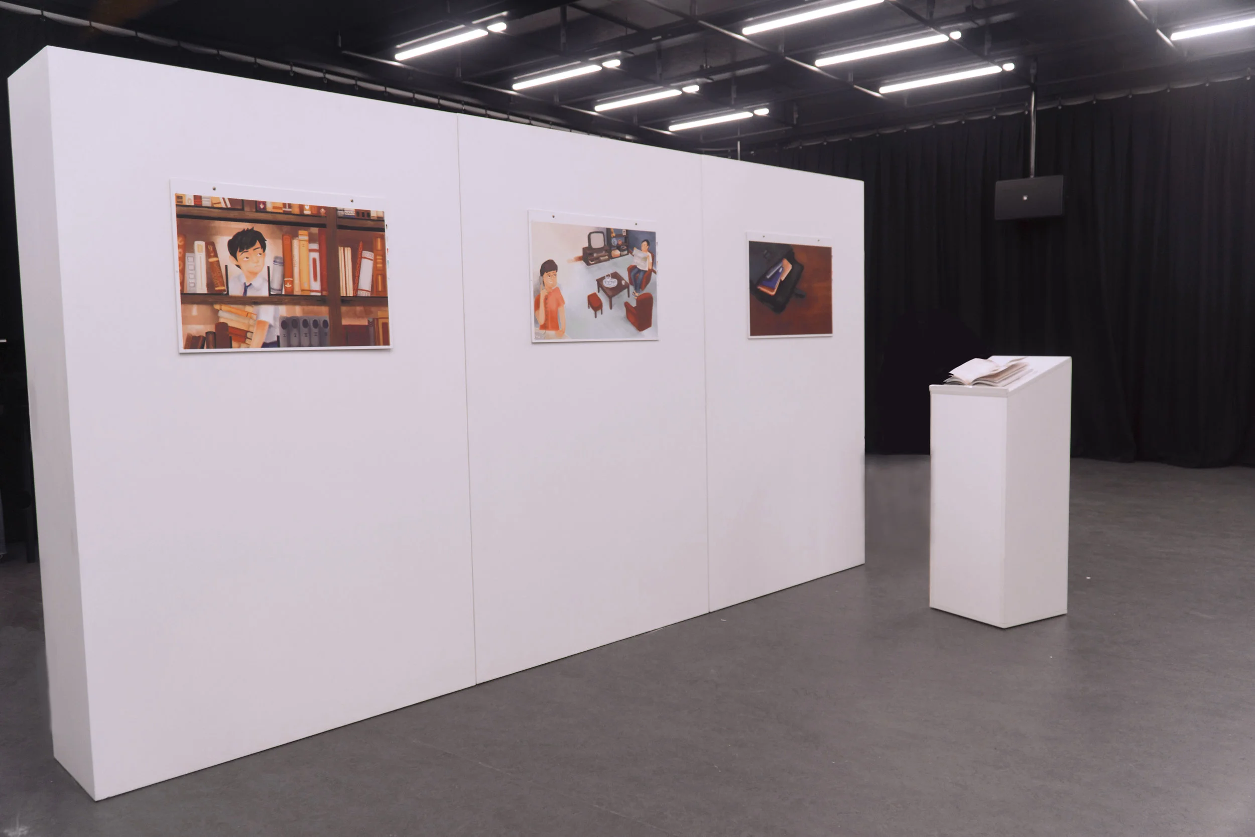 My project is display in the RMIT annual exhibition, Nexus (2018)