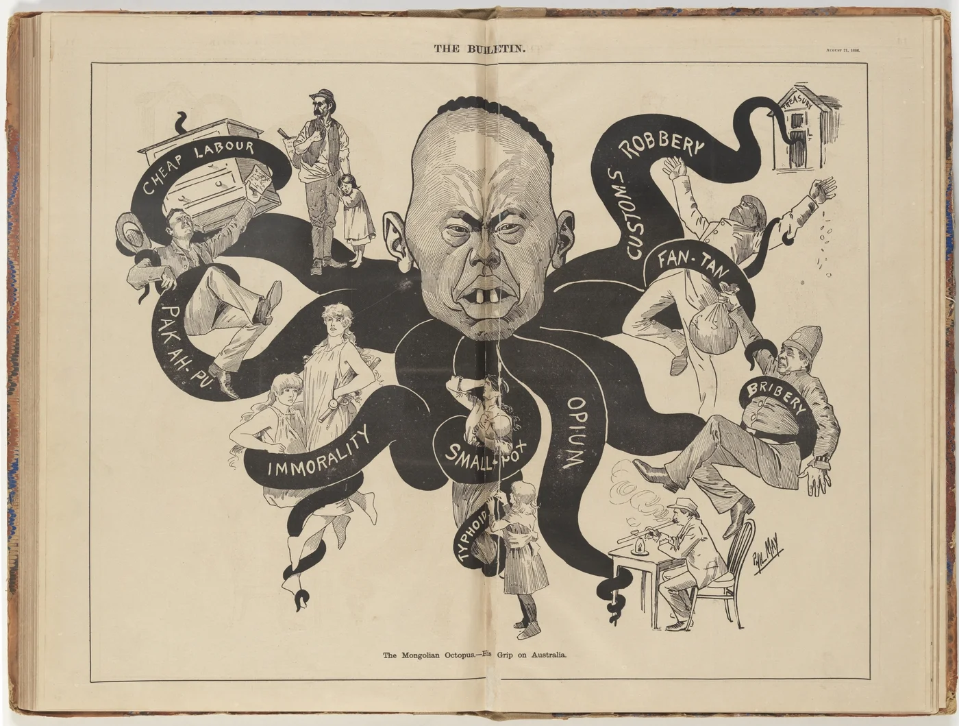 The Bulletin , 21 August 1886, via https://dictionaryofsydney.org/media/1672
