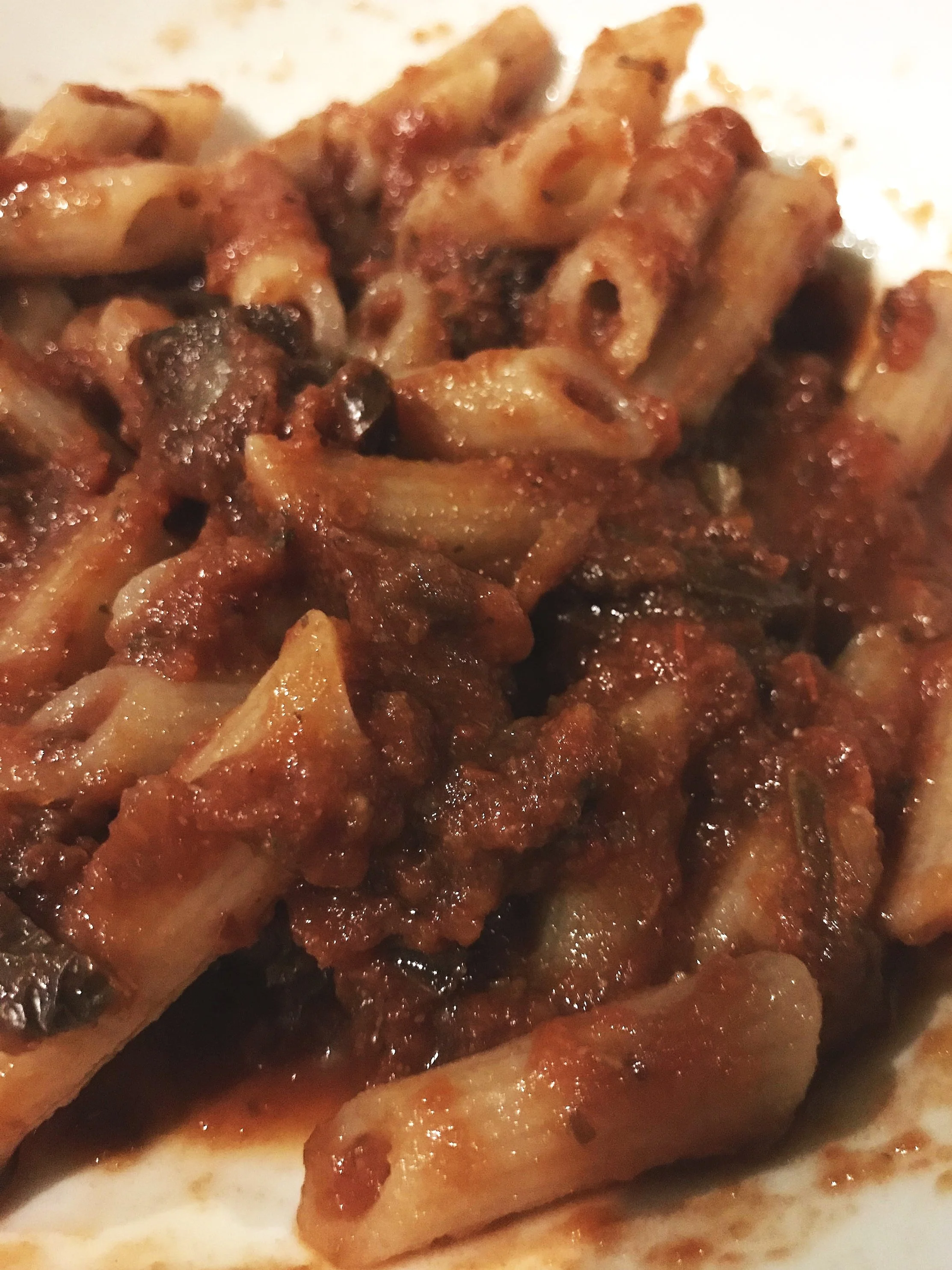 Penne Pasta In Fiery Tomato Sauce ... In Less Than An Hour