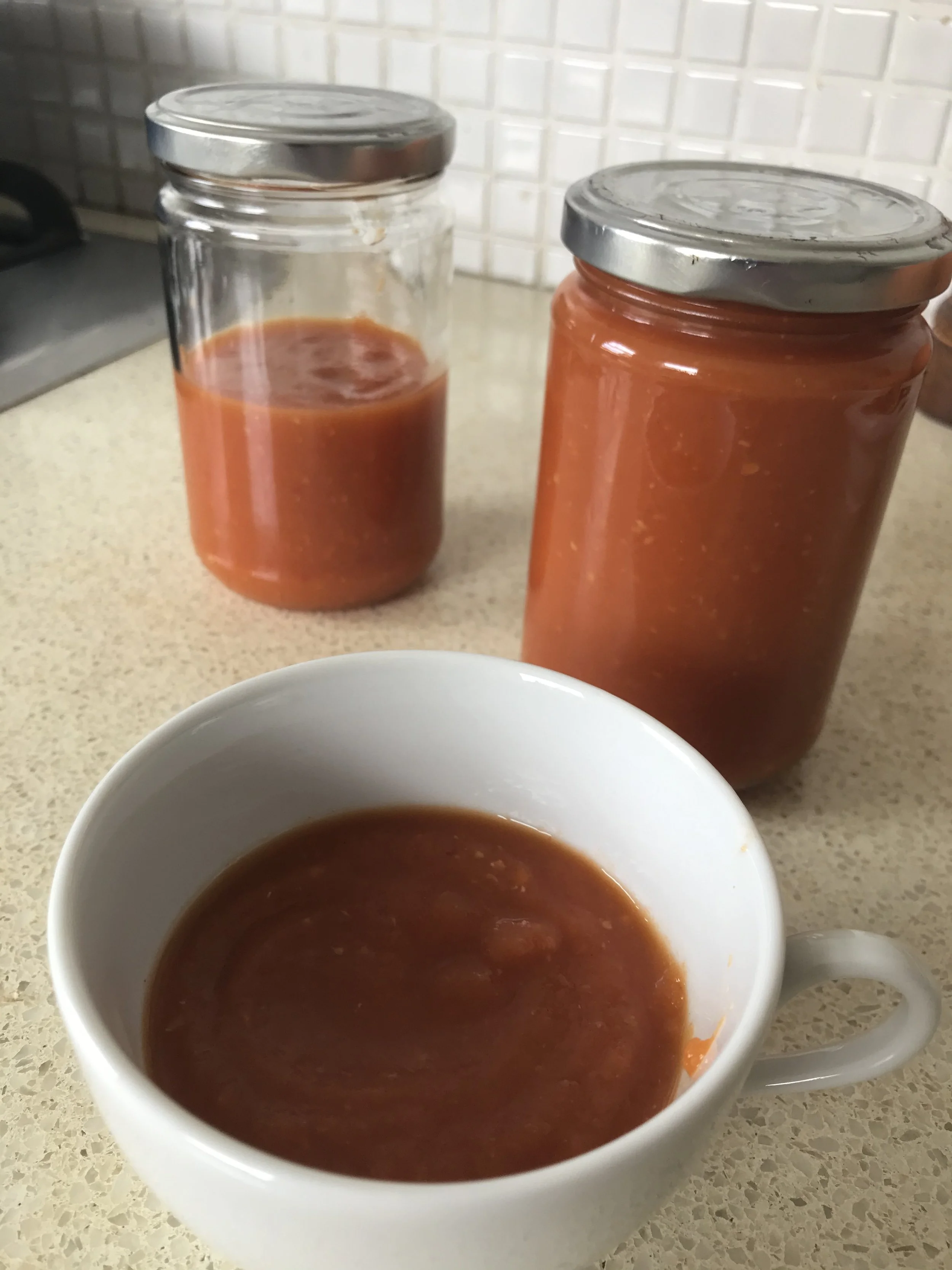 The More the Merrier When It Comes To This Condiment ,,, Roasted Tomato Hot Sauce!