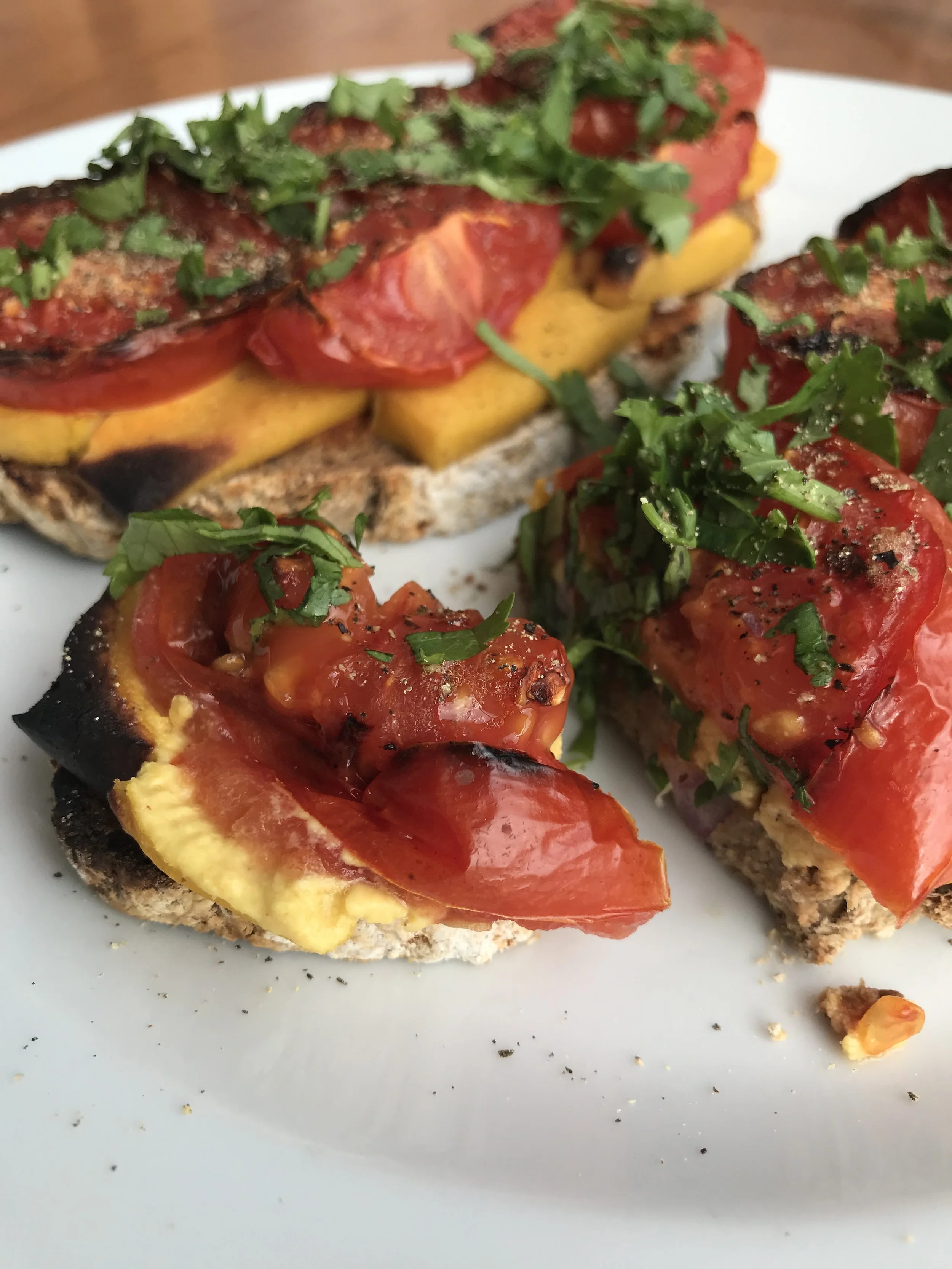 My Favourite Quick Meal ... 'Cheese,' Tomato and Onion Sandwich!