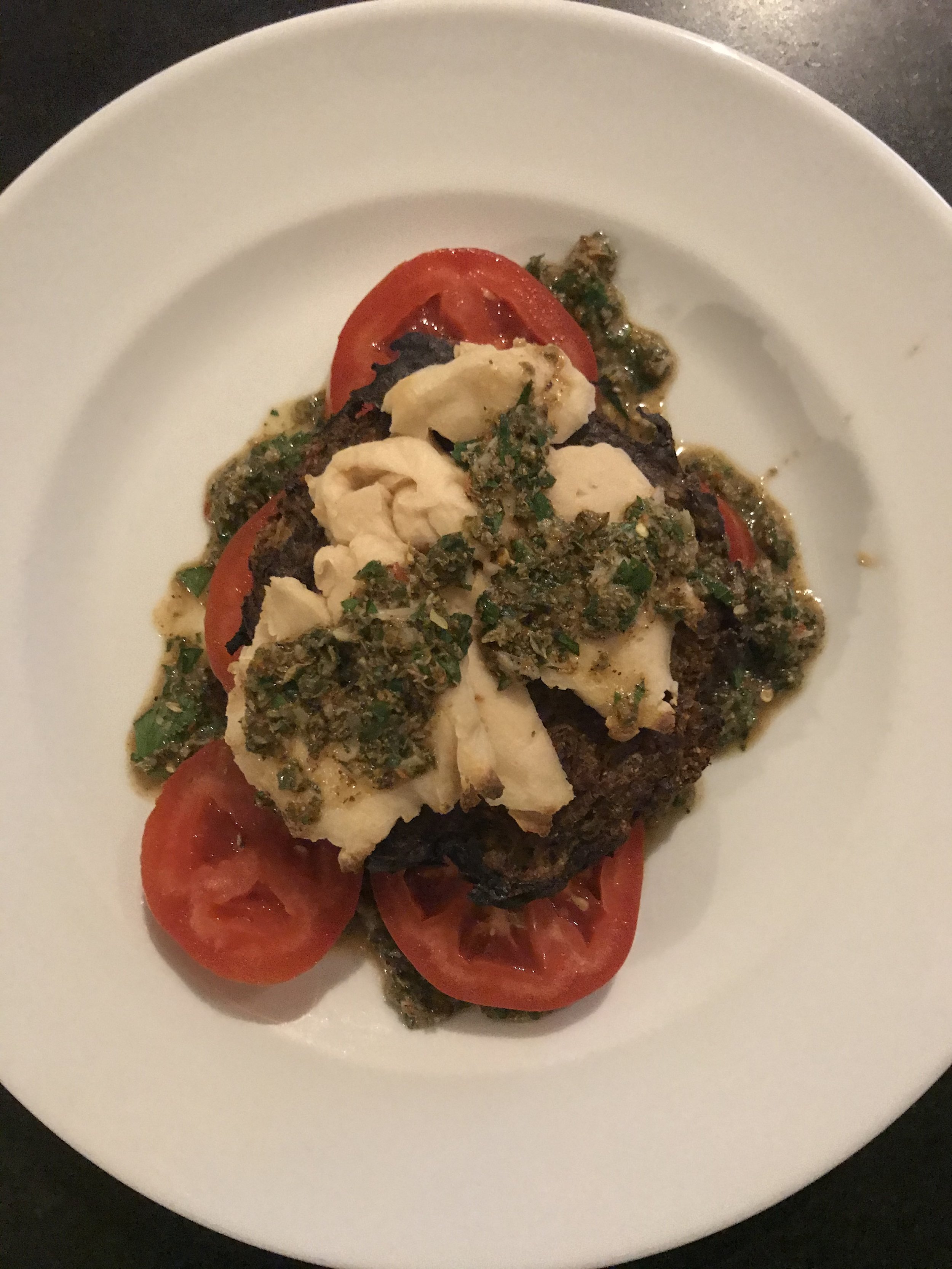 Chimicurri Sauce Adds Something Spicy, Tart and Special To Vegetable Burgers!