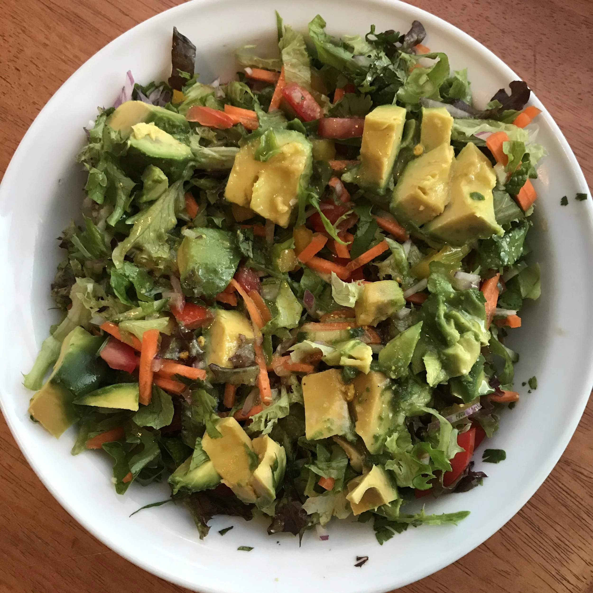 Sometimes The Best Dinner Is A Leafy Green Salad Packed With Vegetables!
