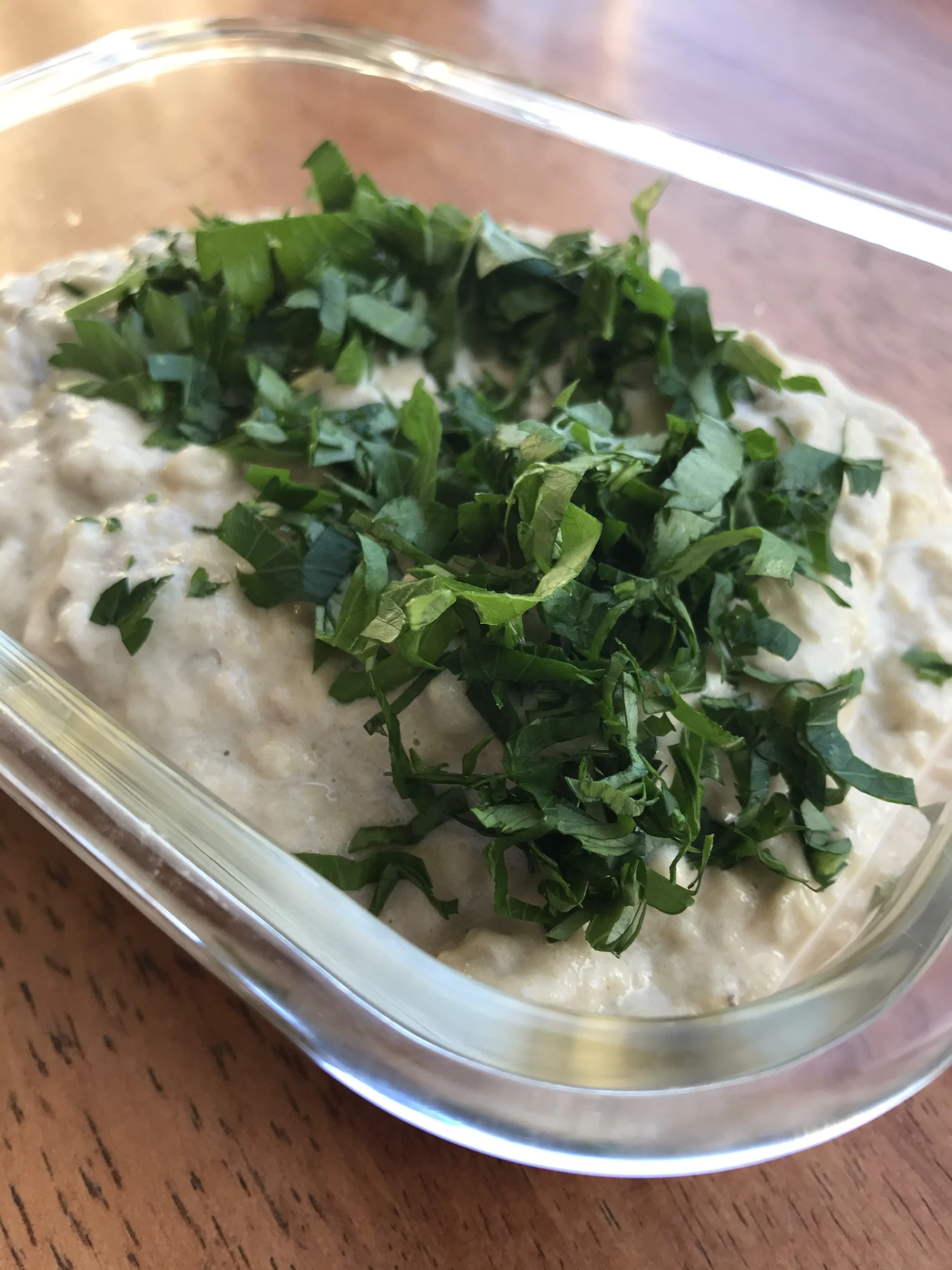 Turn A Large Eggplant Into Baba Ghanouj For A Creamy Treat!