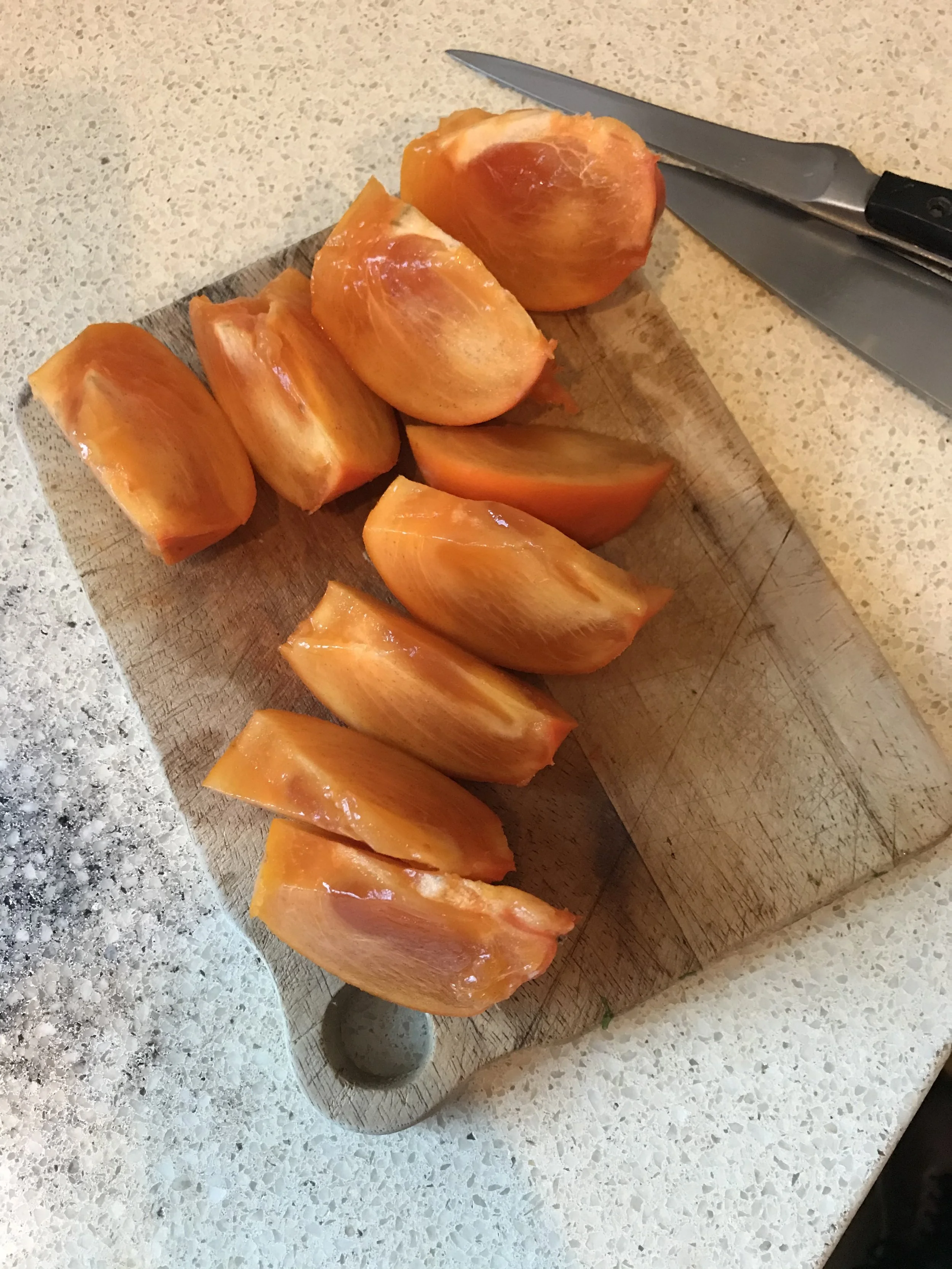 An Autumn Delight ... Fresh Persimmons!