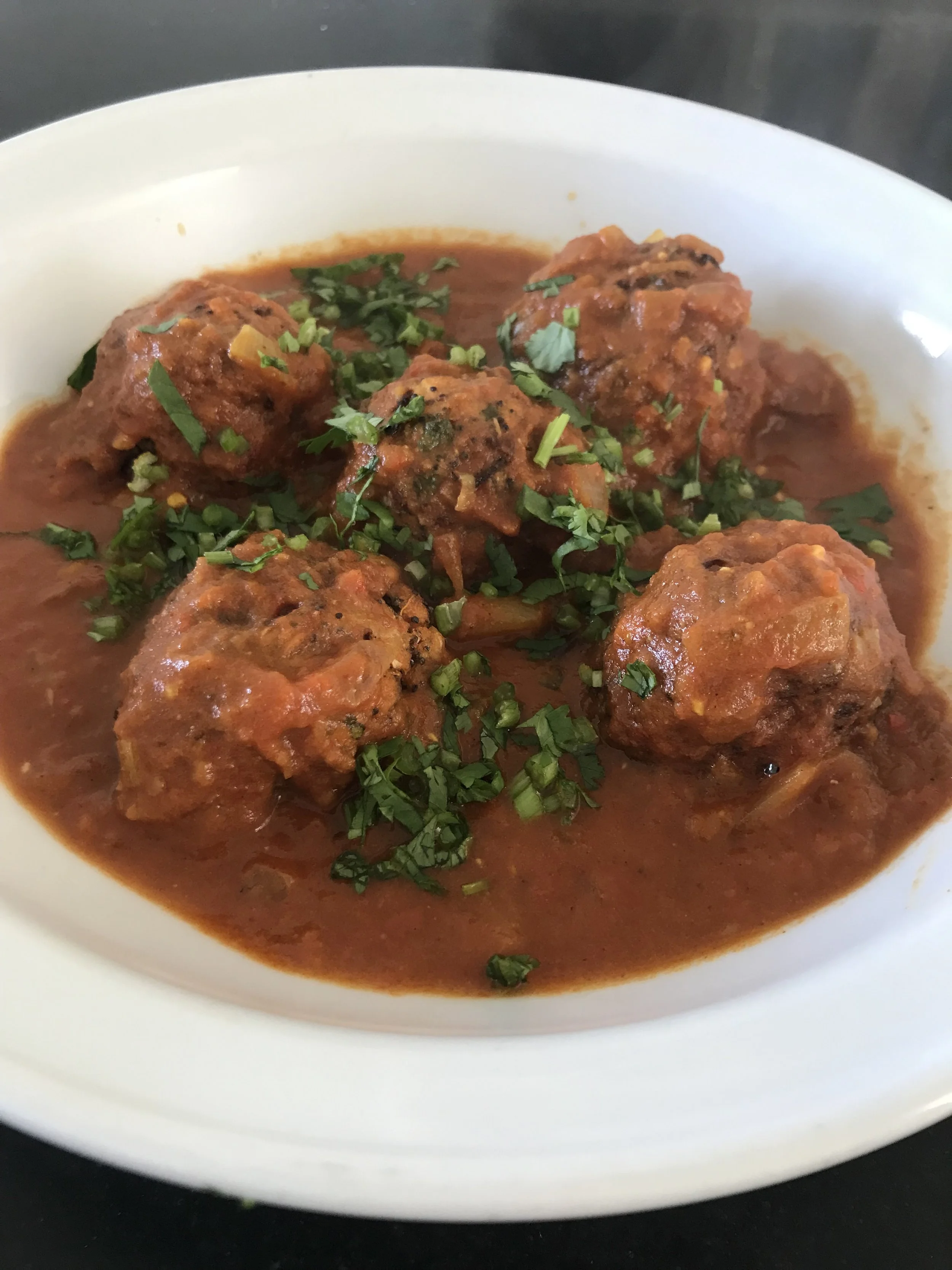 Vegetable Kofta In Tomato Sauce ... Spiced Deliciousness In Every Bite!