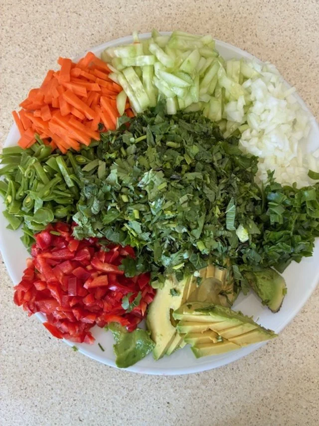 Vietnamese Tapioca Paper Rolls Jazz Up Fresh Vegetables + Herbs!