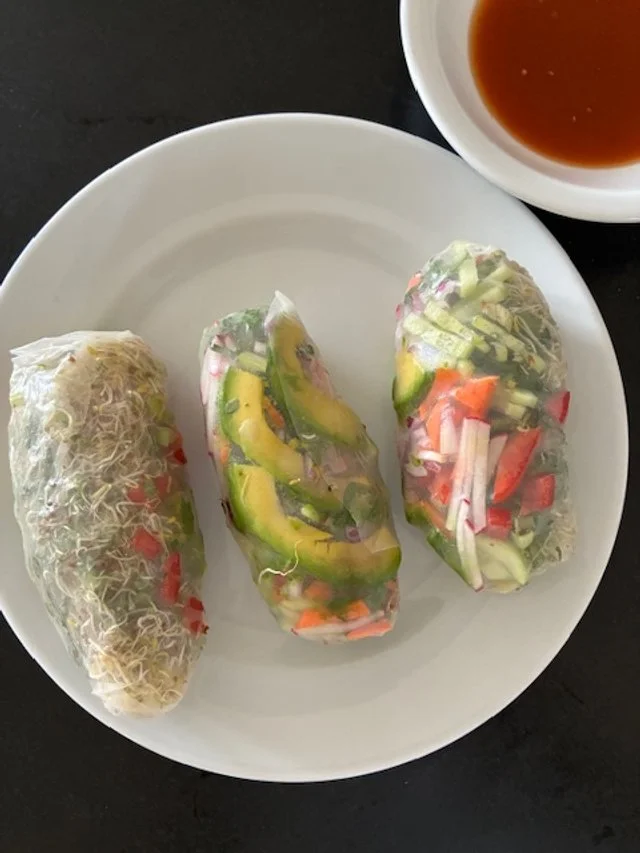 Alfalfa Sprouts And Salad Rolls Are Light, Refreshing And Nutritionally Packed!