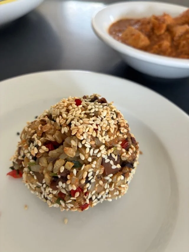 Air Fryer Brown Rice Balls Make Leftovers  FUN!