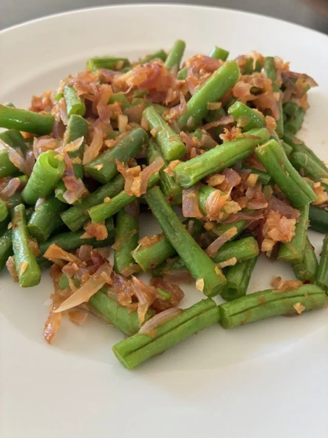Fried Sambal Green Beans ... A Crunchy Blast Of Spice!
