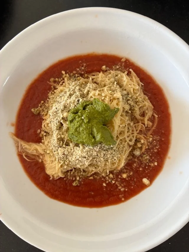 Cilantro Pesto Adds A New Taste Sensation To Pasta!