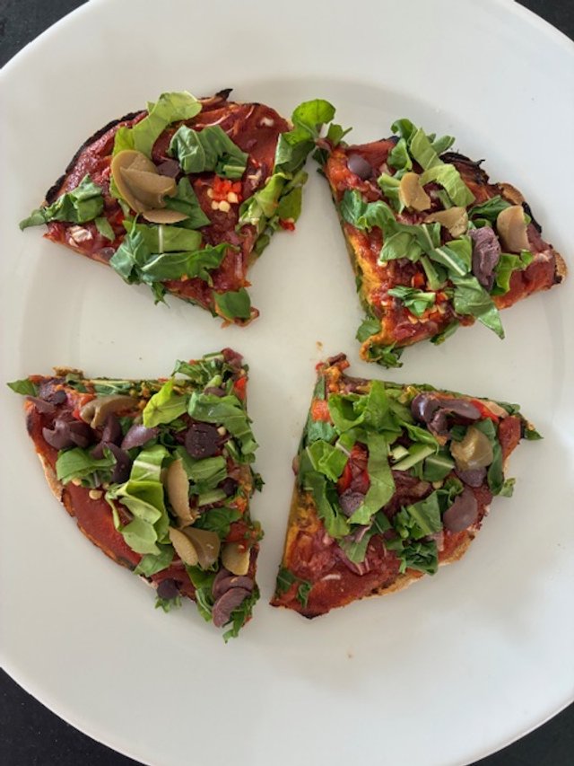 Pizza On A Potato Crust With Nothing But Goodness!