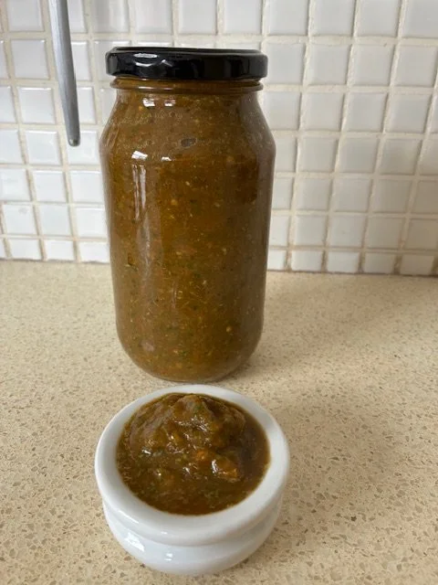 Roasted Tomato And Poblano Salsa ... Surprisingly Delicious!!!
