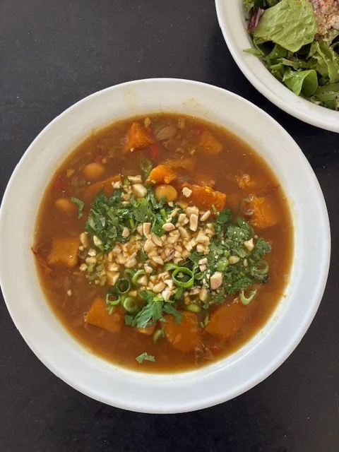 Roasted Pumpkin And Cannellini Soup In Summer?  Why Not!