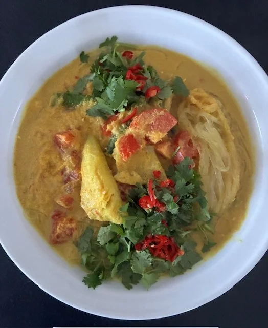 Turmeric Fish With Coconut Lemongrass Broth!  