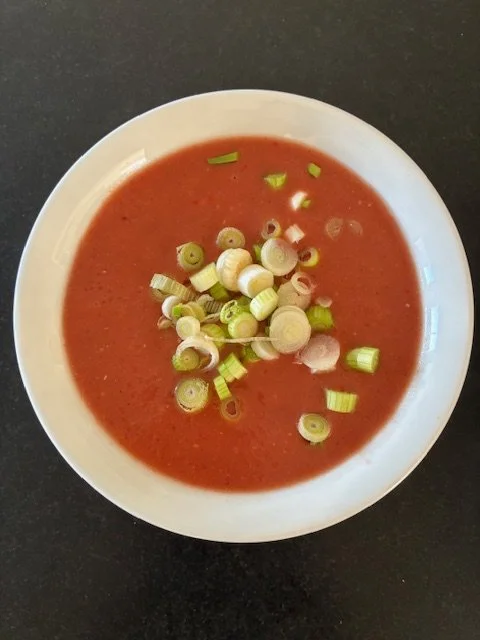 Cold Gazpacho Soup When It's Sizzling Hot!
