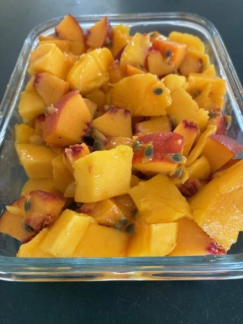 Mango, Peaches And Passionfruit ... A Sublime Fruit Combination!