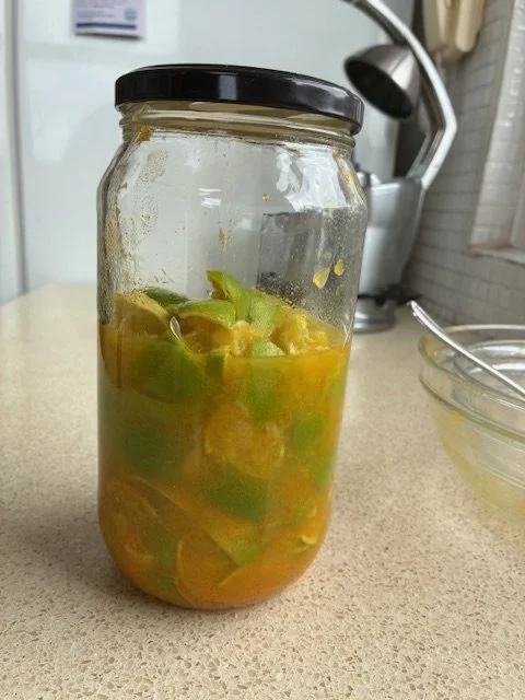 Sweet, Sour And Spicy Lime Pickles, Part I  ... A Condiment Worth The Time And Effort!