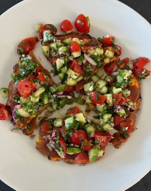 Salad Pizza Combines Freshness  With Comfort! 