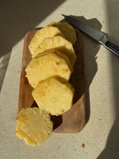 Fresh Pineapple ... Perfectly Ripe, Juicy,  Sweet And Fragrant! 