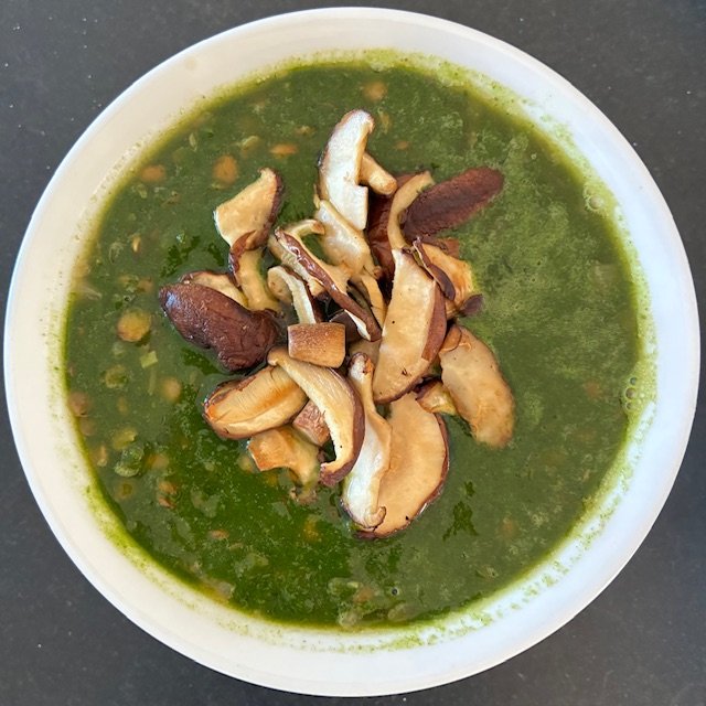 Spicy Miso Lentil Soup ... A Nourishing Pick Me Up!