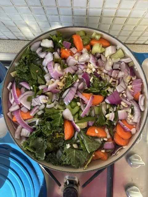 Winter Is Soup Season So For Flavour And Nutrients Start With Homemade Vegetable Soup Stock!