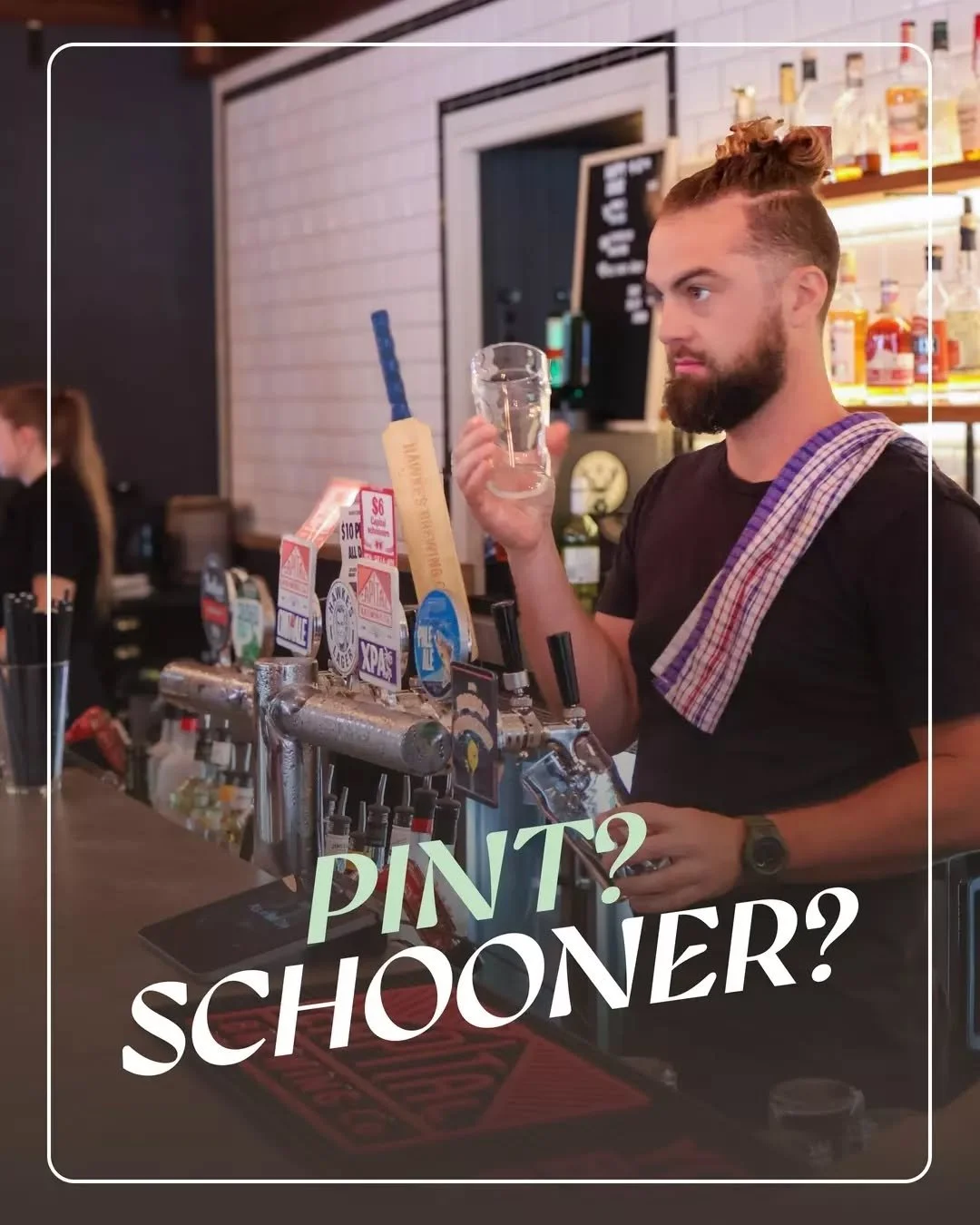 It's a question for the ages! But we don't really care, because we know the beer&rsquo;s about to hit the spot.

But also, get that pint 😉