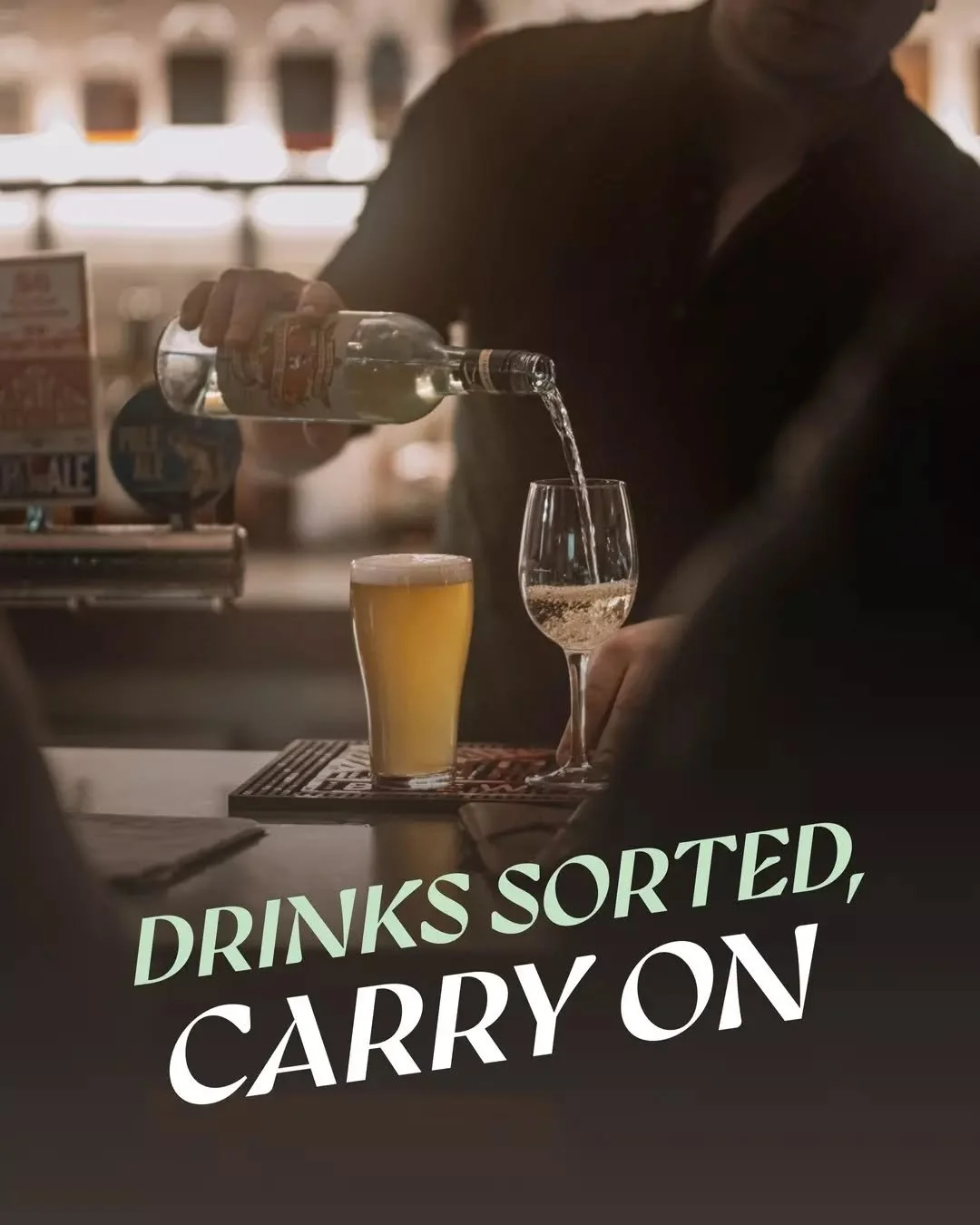 One mate orders a beer. 🍺 Another goes for a wine. 🍷 Different approaches, same goal... finding an excuse to say &ldquo;just for one more" for the third time.

Stay as long as you like... you're a local here.
