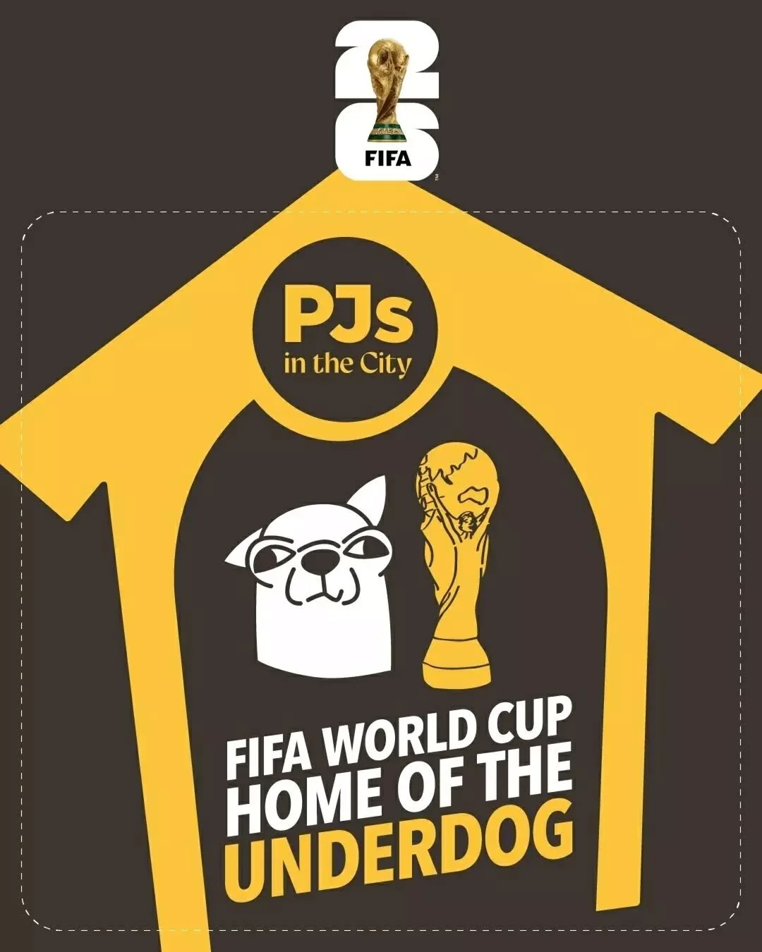 The FIFA World Cup is coming to PJ&rsquo;s ⚽🍻 Forget the favourites. We&rsquo;re backing the Underdogs.

We're throwing our pints behind the little guys. The 50/1 shots. The teams the pundits forgot, from the countries you can&rsquo;t pronounce.

Be