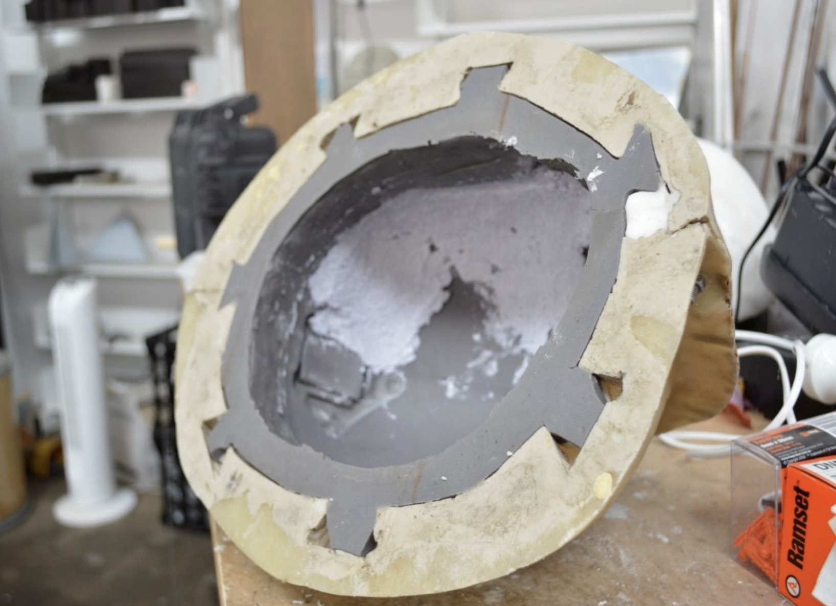  Production documentation: artwork production in Sydney, 2014. 