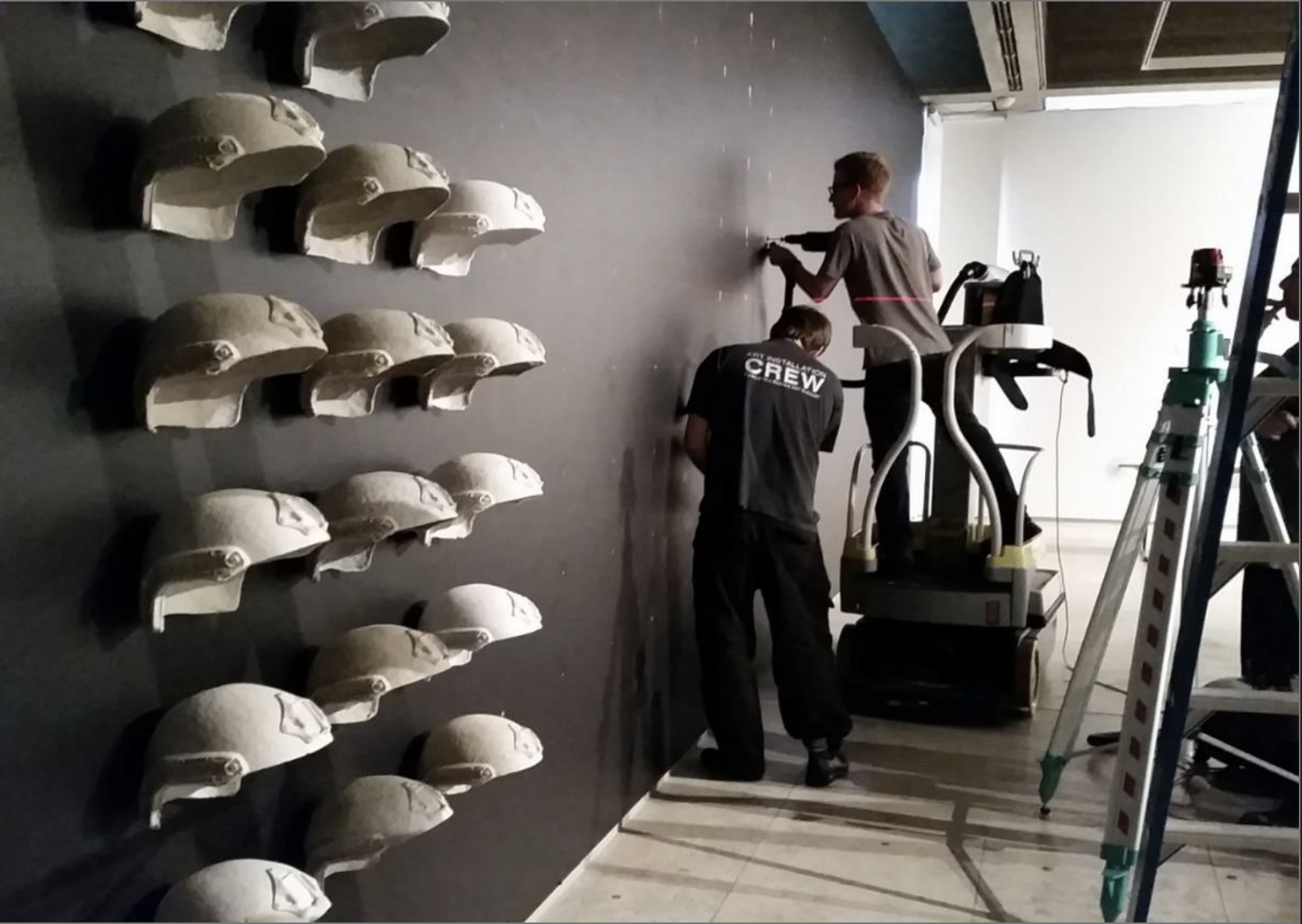  Installation documentation:  Spatial Operations , Newcastle Art Gallery, 2015. 