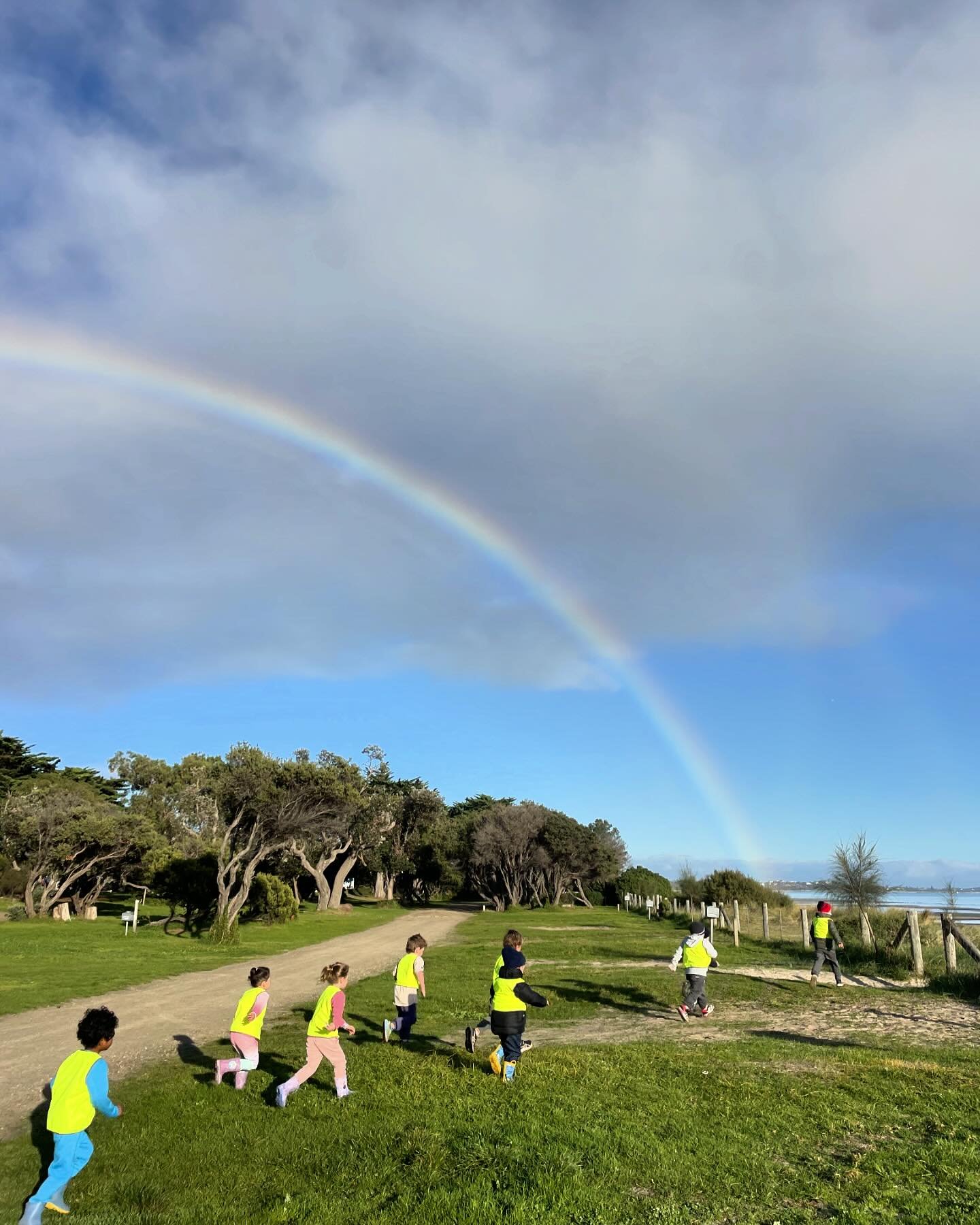 We love having Seawinds Early Learning Centre use our  Education Beach Box every fortnight. Today&rsquo;s rainbow provided lots of smiles 🌈