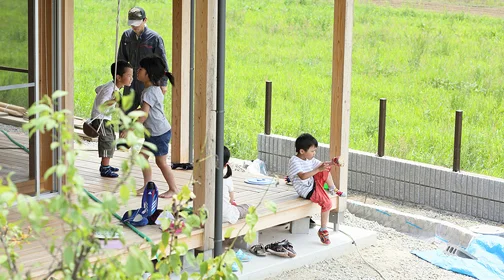 「友だちはみんな、縁側からうちの子を呼びに来ます」