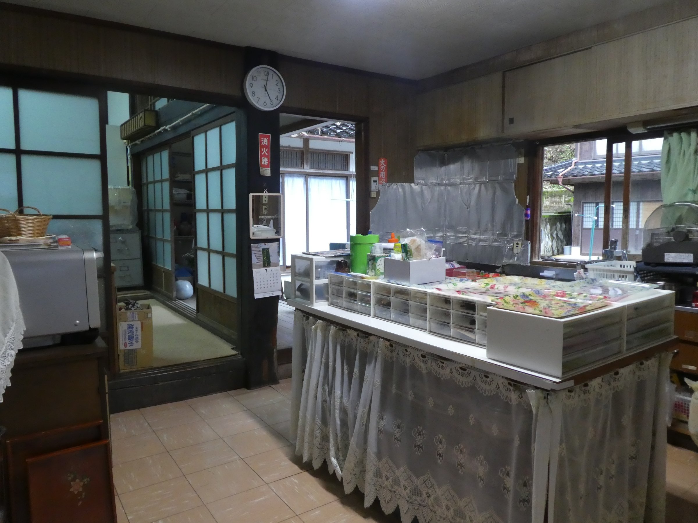 台所兼食堂（北東面）