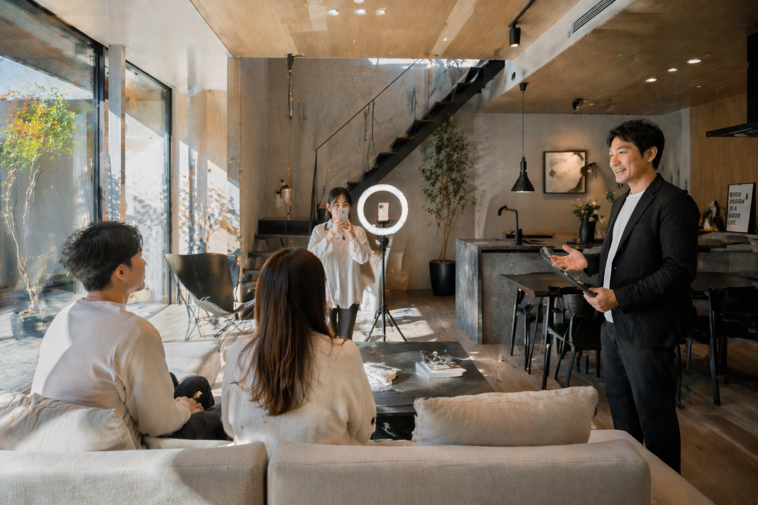 写真映え優先の家