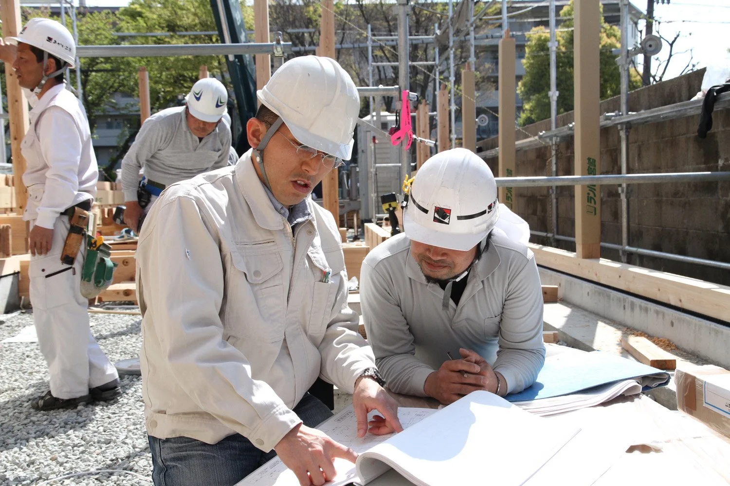 現場監理の様子