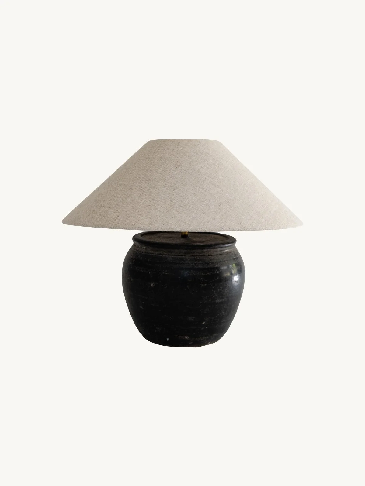 Small Antique Chinese Lamp with ears